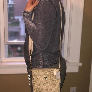 Coach Crossbody with Hearts